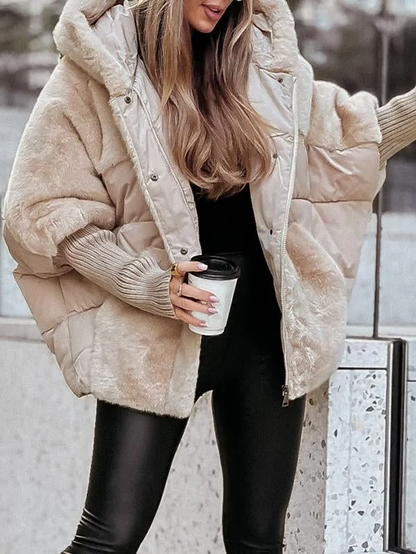 BETTONA - Giacca imbottita invernale con cappuccio, colori assortiti