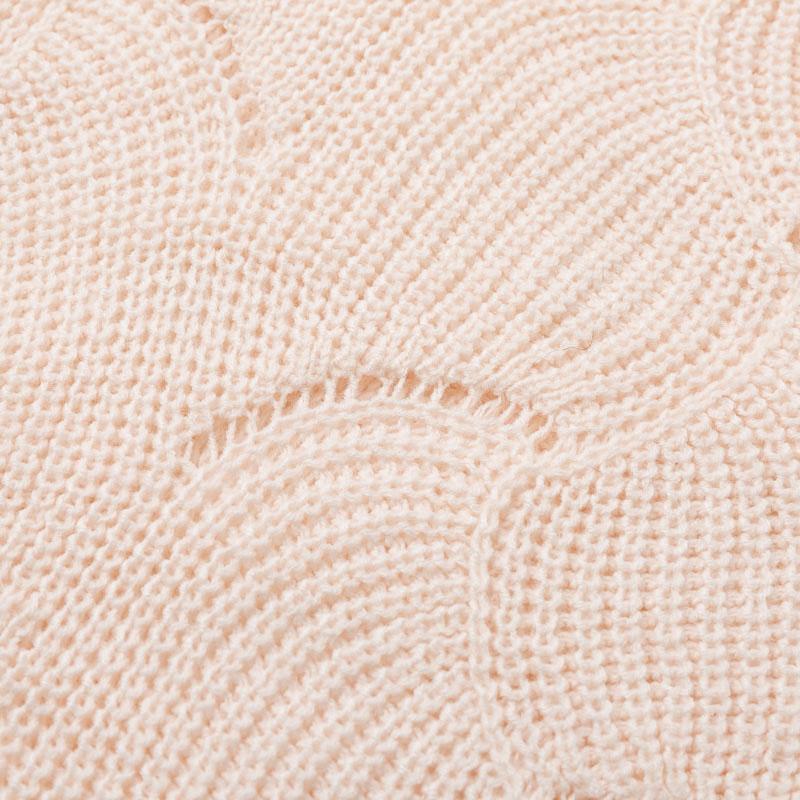 CONSELVE - Maglione ondulato in maglia aperta multicolore