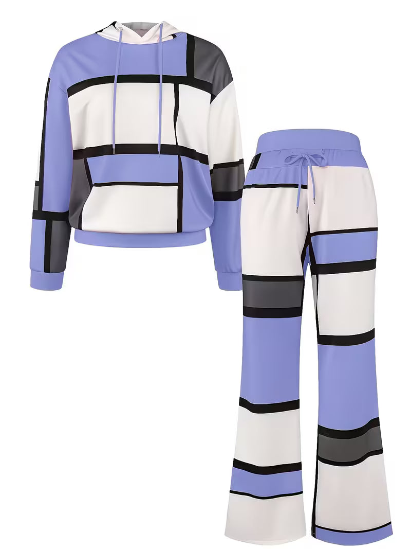 CALASCIO - Set due pezzi casual con blocchi di colore