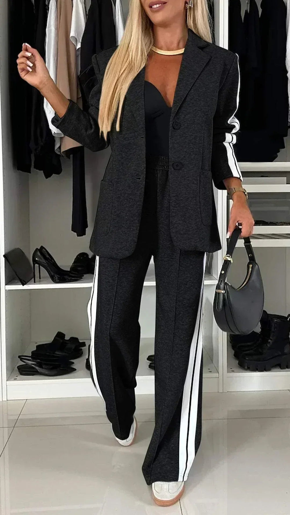 GIULIA - Completo 3 Pezzi Urban Chic Multicolore — foto 2