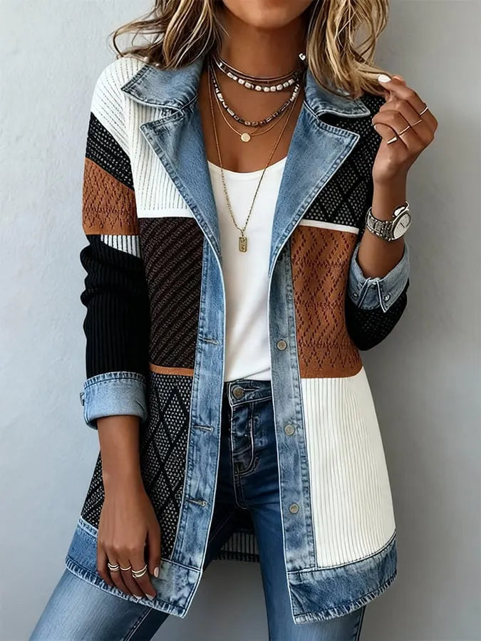 ROBILANTE - Cardigan casual in maglia con bottoni