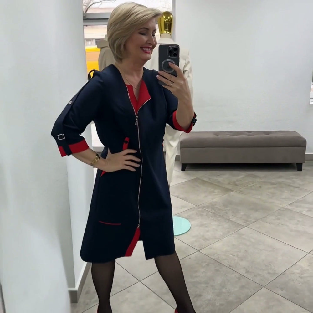 BEATRICE - Abito intrecciato versatile