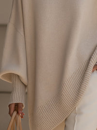STRONCONE - Poncho in maglia disponibile in sette colori