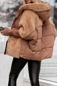 BETTONA - Giacca imbottita invernale con cappuccio, colori assortiti