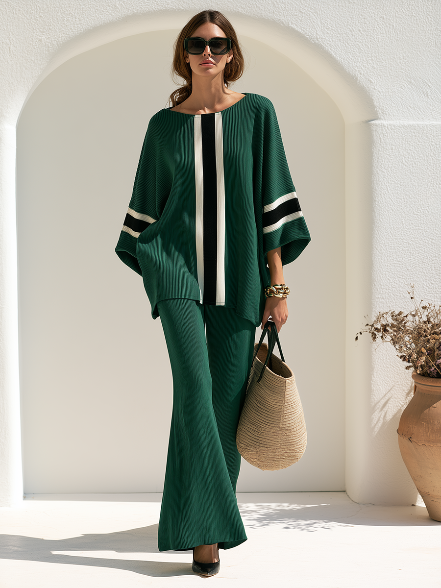ARSIERO - Set pantaloni in velluto a coste patchwork
