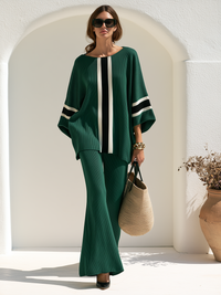 ARSIERO - Set pantaloni in velluto a coste patchwork