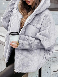 BETTONA - Giacca imbottita invernale con cappuccio, colori assortiti