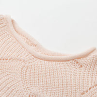 CONSELVE - Maglione ondulato in maglia aperta multicolore