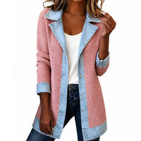PANNI - Cardigan in maglia casual con bottoni multicolore