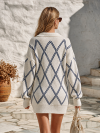 Rilena – A Righe in Maglia Abito Mini