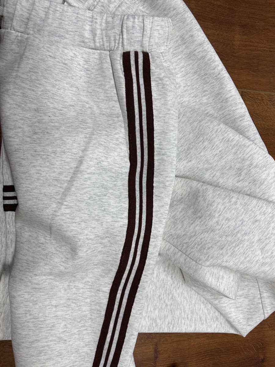 CASHMERE - Set due pezzi in maglia e pantaloni ampi