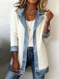 PANNI - Cardigan in maglia casual con bottoni multicolore
