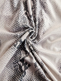 GALATONE - grigio in velluto con felpa con cappuccio e pantaloni ampi
