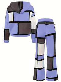CALASCIO - Set due pezzi casual con blocchi di colore