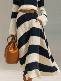 Navy Blue And White