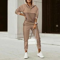 ALBA - Set due pezzi sportivo con zip e vestibilità morbida
