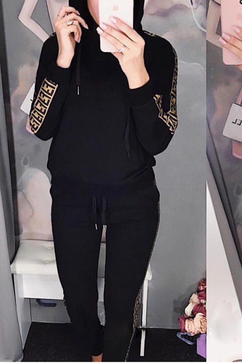 SOSSANO - Completo 2 Pezzi con Cappuccio e Pantaloni con Coulisse