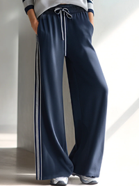CANTIANO - Set due pezzi felpa e pantaloni color block multicolore