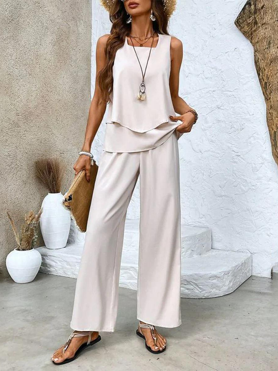 MARTINA - Set estivo elegante in due pezzi multicolore — foto 2