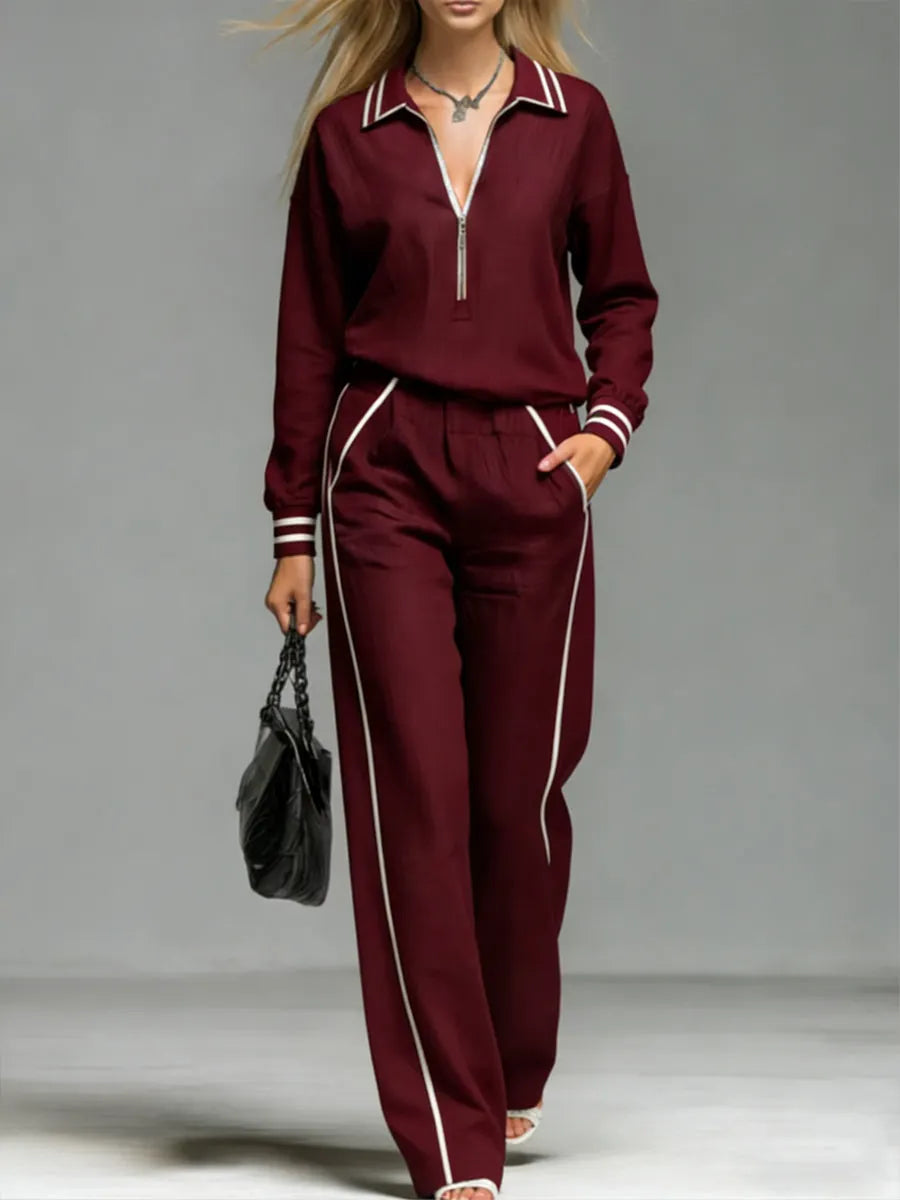 AFFILE - Completo Casual Comfort Rosso Giallo Nero