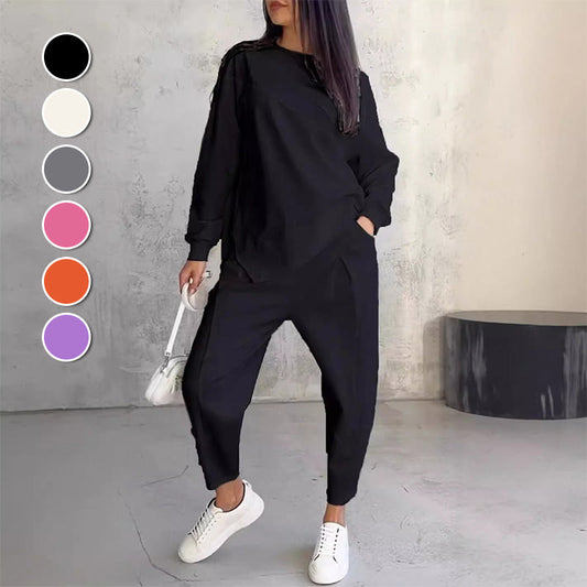BOMARZO - Coordinato loungewear oversize morbido in vari colori