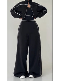 VIVERONE - Completo due pezzi in cotone effetto casual cozy