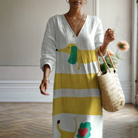BEATRICE - Abito Geometrico Multicolore