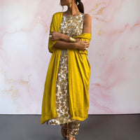 GIULIA - elegante con cardigan multicolore — SHOT 1