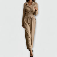 SOFIA - Set moda in khaki, blu, nero e rosa — SHOT 1