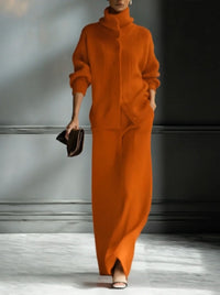 SOFIA - Completo in maglia con cardigan e pantaloni, 6 colori — SHOT 2