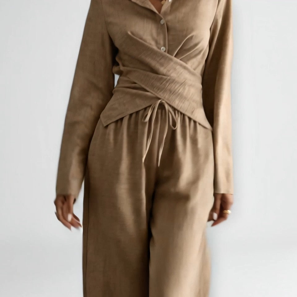 SOFIA - Set moda in khaki, blu, nero e rosa — SHOT 3