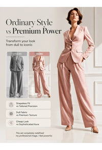 BAGOLINO - Set due pezzi elegante da donna in tonalità raffinate